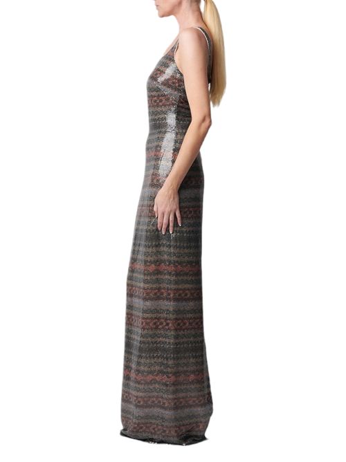 Women's Gannon dress with multicolored striped pattern Ralph Lauren | 253916736001